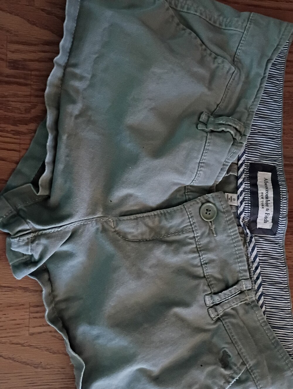 Abercrombie & Fitch Olive Green Girls' Casual Shorts